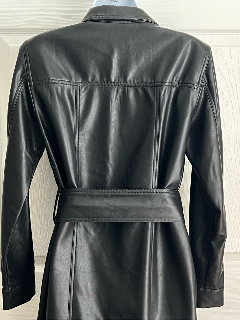 Pilcro Faux Leather Midi Shirtdress - Picture 6 of 6
